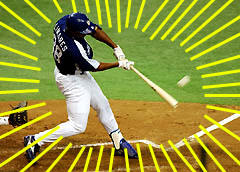 リナレス、3ラン!