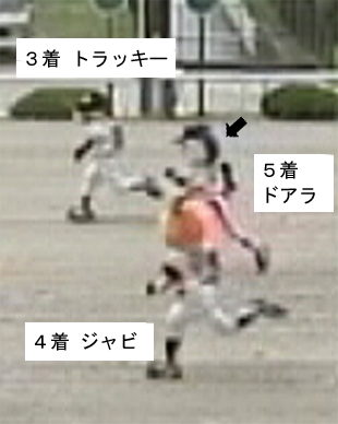 ゴール判定写真